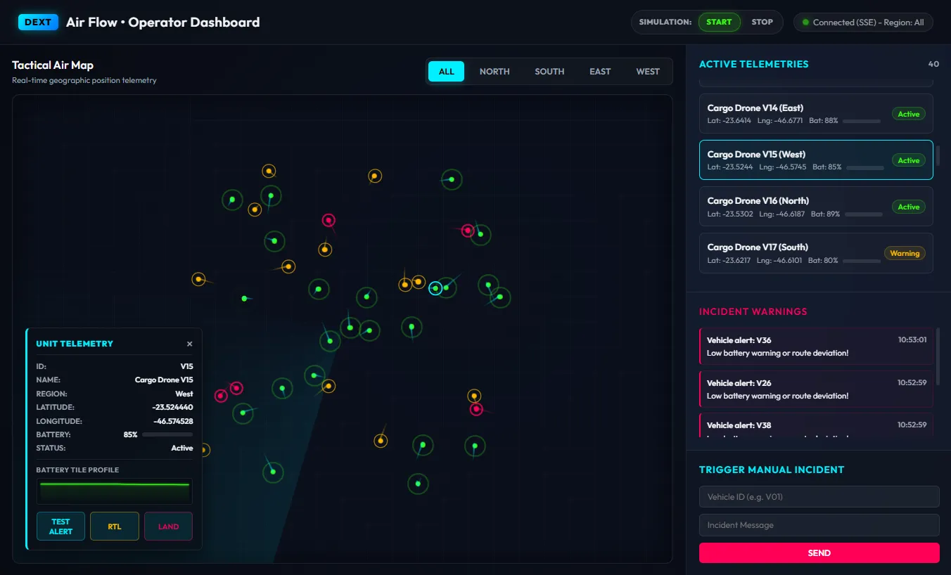 Dext AirFlow Dashboard