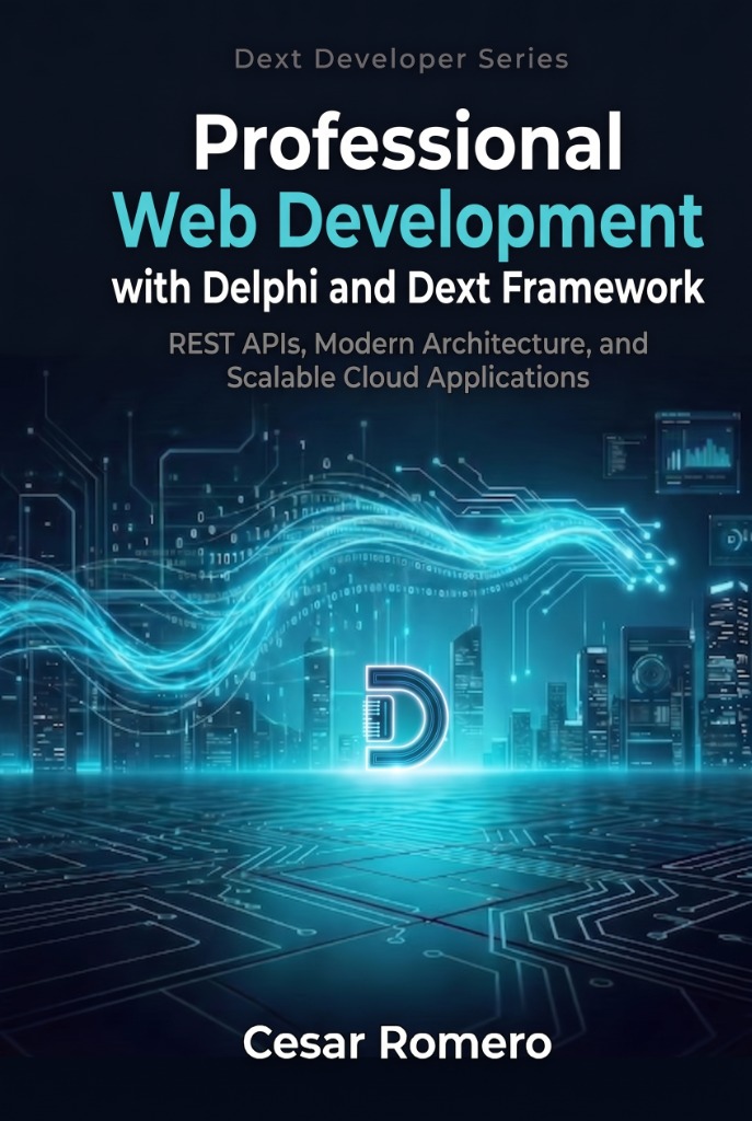 Professional Web Development with Delphi and Dext Framework - Book Cover